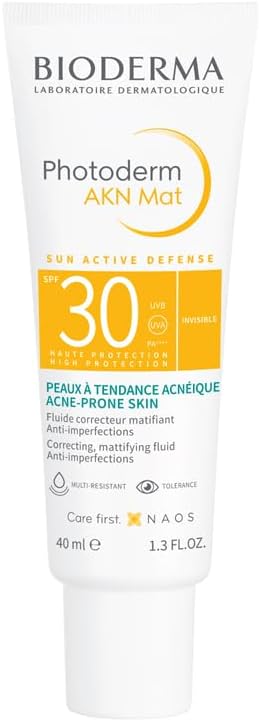 Bioderma Photoderm Akn Mat Spf 30 Matifying Fluid For Unisex - 1.3 Oz Fluid