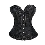 Multiplikative Festliche Nutzung: Diese Korsage eignet sich für Höfische Kostüm-Partys, Karneval, Mittelalter-Festen oder elegante Abendveranstaltungen. Sie kombiniert sich gut mit Rocken, Röcken oder Kostümstücken für einen vollständigen Look.