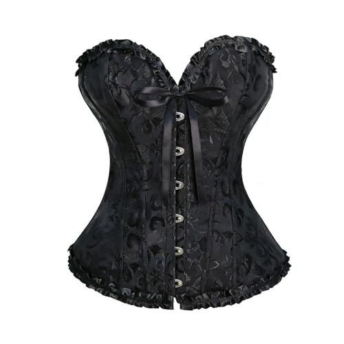 Corset vintage noir femme pour sublimer vos tenues