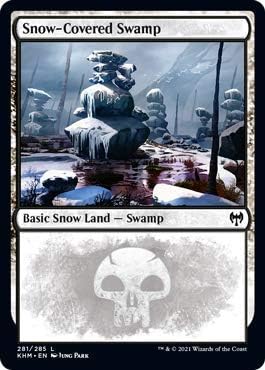 Magic: The Gathering - Snow-Covered Swamp (281) - Kaldheim