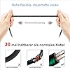 Augioth XLR to XLR Pro Mic Cable 6 meter 2-Pack Male to Female XLR Cable 3-pin Green Balanced Shielded Microphone Cable for Amplifier Mixer,Speaker Systems,Recording Studio #5