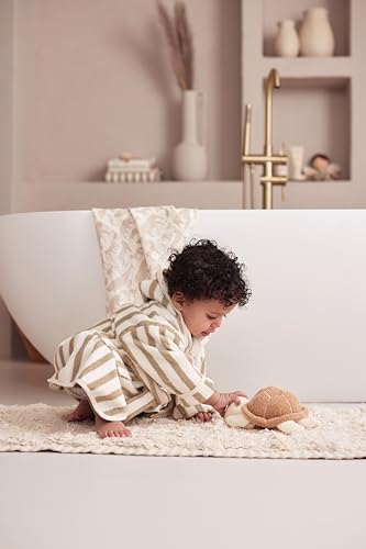 Jollein Kuscheltier Turtle - Knisterspielzeug - Rassel - Babyspielzeug zum Greifen - Schildkröte