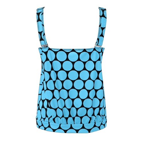 Bañador parte superior push up con reductor de vientre plano y halter 4
