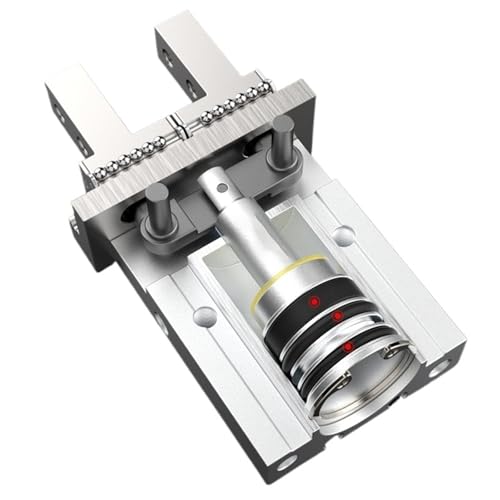 Vérin de préhension à double effet HFZ40 rigide pour guidage machine - 3