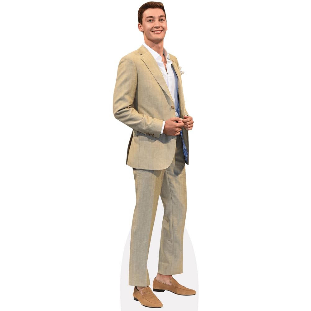 Celebrity Cutouts Life Size Cutout George Russell (Pose)