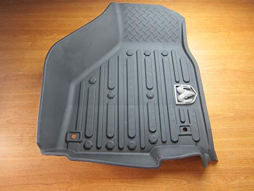 Mopar 2013-2019 Ram 1500 2500 3500 4500/5500 Quad Cab Black All Weather Floor Mats Oem #TOP2