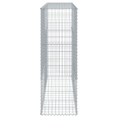 Panier gabion robuste en fer galvanisé résistant à la rouille pour murs de soutènement extérieur