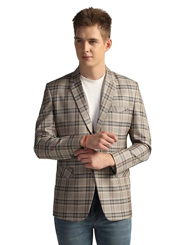 Image of TAHVO Tweed Blazer for Men - Formal & Casual Winter Wear Blazer
