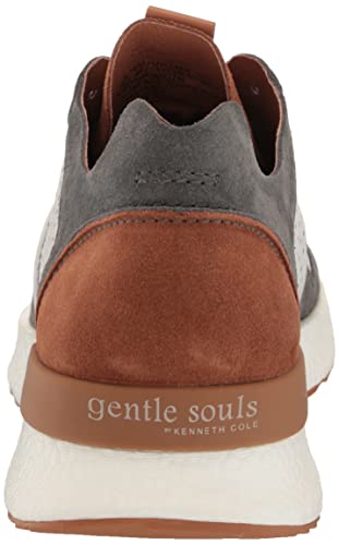 Gentle Souls By Kenneth Cole Men's Laurence  Jogger Comb Sneaker, Light Grey Multi, 13 #TOP2