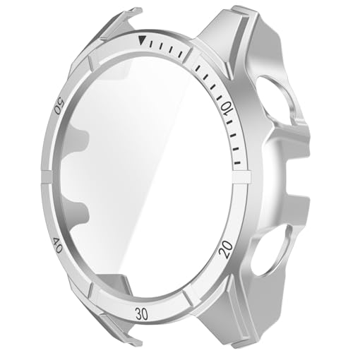 SmartWatch Protective Guard Watch Bumper Case Tempering Glass Screen For Tactix 8 47mm/51mm\[[51mmVbNv[t