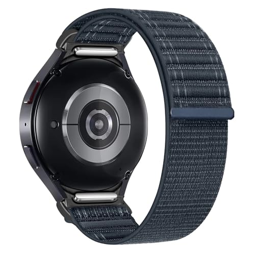[�����ȓX] �i�C�������[�v�X�g���b�v �ɓK��Samsung Galaxy Watch 7 5 6 4 FE 44mm 40mm/5 Pro 45mm Classic 47mm 43mm ���ԂȂ��u���X���b�g Galaxy Watch7 �o���h(Blue)