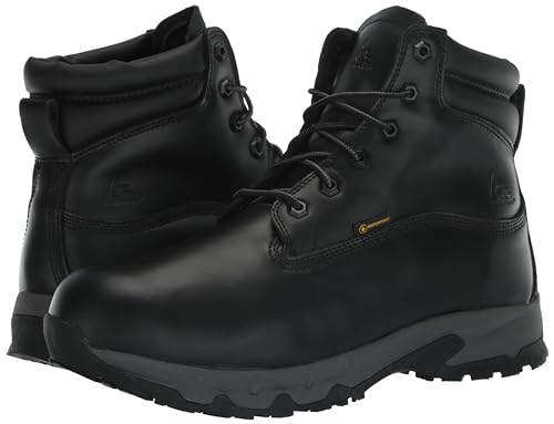 Image of ACE Work Boots by SFC Pike Chill, Men's Composite Toe (CT) or Soft Toe Work Boots, Slip Resistant, Water Resistant, Black