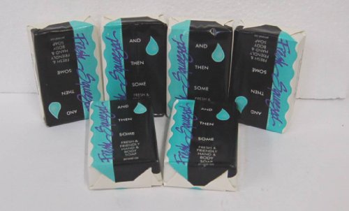 Fresh Friendly Squeezed Hand Body Soap 3 Ounce Bars 6 Count