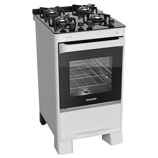 SUGGAR FOGÃO MAX COOK 4 BOCAS BRANCO