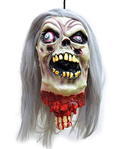 Acid Tactical Scary Halloween Props Life Size Walking Dead Girl Zombie Corpse Severed Head