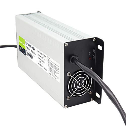Abakoo Golf Cart Battery Charger 48V 15A Rxv For Ez-Go Ezgo Txt With Rxv Plug 3 Prong Connector #TOP4