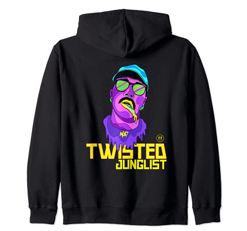 Junglist Massive DnB Music Dubstep EDM Dj Drum And Bass Sudadera con Capucha