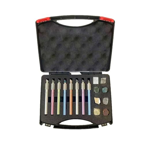 Kit de test de dureté Mohs facile à transporter pour éviter les fausses pierres