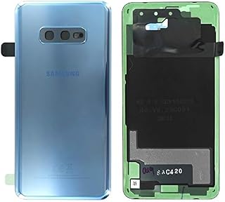 Tapa de la batería, Parte Posterior, Cubierta de la batería para Samsung Galaxy S10e G970F Color Azul /lámina Adhesiva