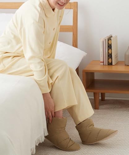 GUNZE(グンゼ) UCHI-COLLE ウチコレ バウンドヒータープラス ブーツタイプルームシューズ AUY001 の商品画像 5