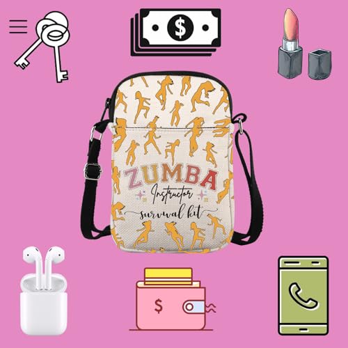 TSOTMO Zumba Coach Trainee Gift Zumba Instructor Survival Kit Zipper Bag Gift For Aerobics Instructor Trainee3