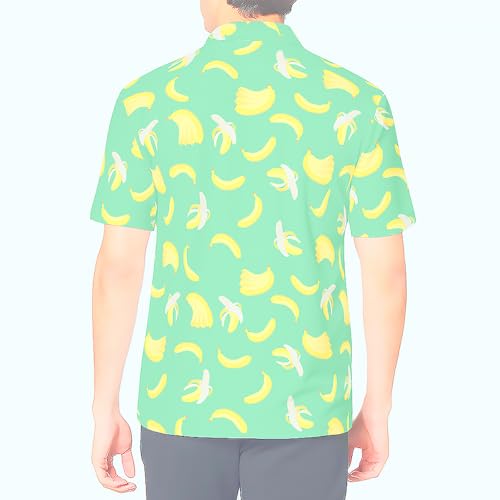 Mens Polo Shirts Funny Golf Shirt for Men Short Sleeve Performance Moisture Wicking Dry Fit Golf Polo Shirts for Men4