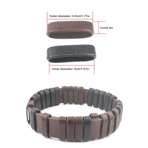 10 Pack Belt Loop Keeper Plastic Leather Grain Belt Keepers End Straps Holder Organizer for Men's Casual Leather Belt Every Day Jeans Belts Leather Ratchet Belt Handmade Classic Dress Belt2