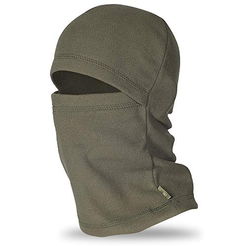 M-Tac Coldweather Face Mask Winter Tactical Heavyweight Balaclava Fleece Hood (Dark Olive)
