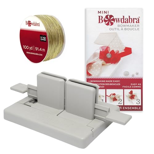 Morex x Bowdabra Combo, mini máquina de arco e arame dourado de 100 jardas