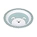 LÄSSIG Kinder Teller ohne Melamin, BPA-frei, für Spülmaschine und Mikrowelle/Plate PP Little Chums Dog