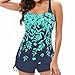 Generic Costume da bagno a due pezzi, costume da bagno, costume da bagno, costume da bagno, costume da bagno da donna, costume da bagno da donna, costume da bagno leggero, verde, XL