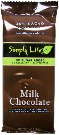 Low Carb Dark Chocolate, 10 bars by N/A