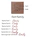 Personalized Engagement Ring Box for Proposal, Handmade Custom Engraved Square Proposal Ring Box Small Wooden Box for Crafts for Wedding, Ceremony