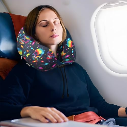 Almohada de viaje de espuma viscoelástica para cuello miniatura 6