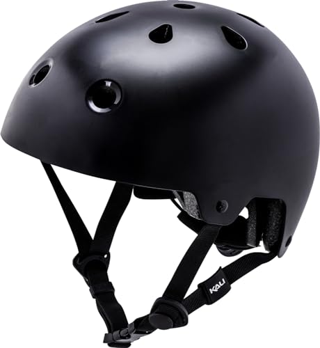 Kali Protectives Maha 2.0 BMX/Bucket Cycling Helmet - Solid Matte Black Large/X-Large