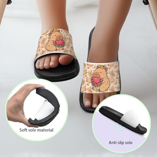 Image of Slides for Boys Girls Quick Drying Kids Slides Sandals Non-Slip