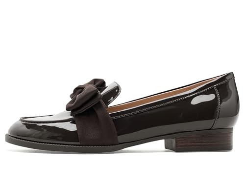 Image of Bandolino Womens Lindio Dark Brown Patent 10.5 Medium