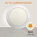 Led Atomant Lampara Plafon Superficie LED Redondo 20W. Color Blanco Frío (6500K)....