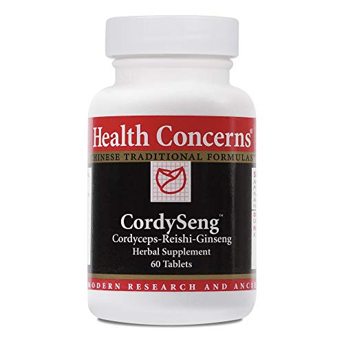 Health Concerns - CordySeng - Fu Zheng Chinese Herbal Supplement - Fatigue and Immune Function Support - with Cordyceps Fruiting Body - 60 Count