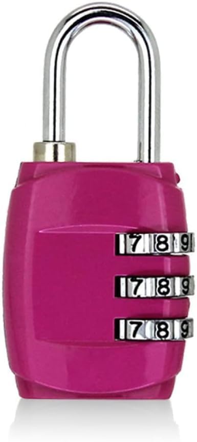 Combination Lock，Locker Lock，Locker code lock，Lock 3 Digit Password Lock Travel Luggage Combination Lock Small Padlock Drawer Lock Electronic Lock for Suitcase Baggage Gym Locker Locker Lock Padlocks(