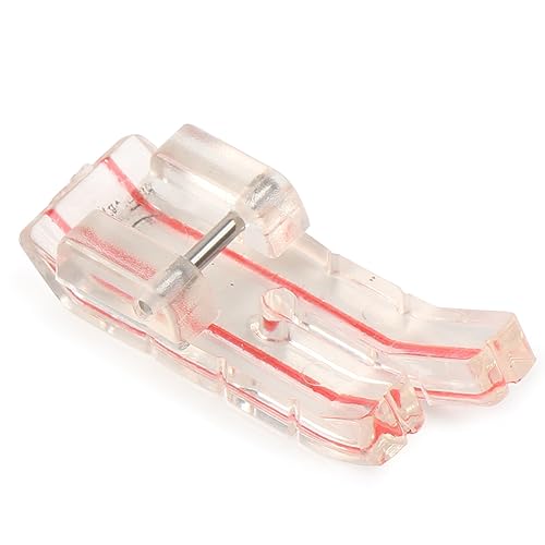 Lirun 1Pc Clear View 1/4" Pie Prensatelas Para Máquina De Coser miniatura 2