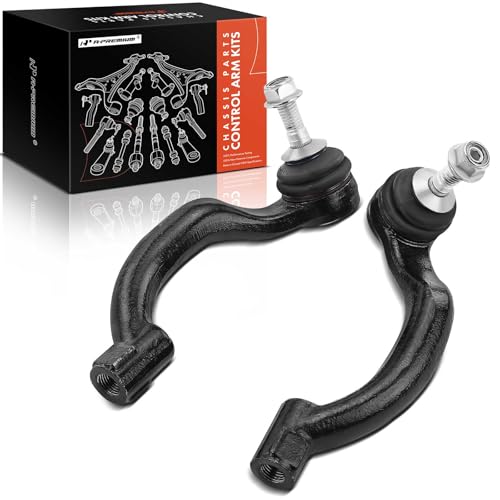 A-Premium 2 x Front Outer Tie Rod Ends, Compatible with Jaguar XJ8 2004-2009, XJR 2004-2009, XK 2007-2009, XKR 2007-2009, XKR-S 2012-2014, S-Type 2002-2008, Super V8 2005-2009, Vanden Plas 2004-2009