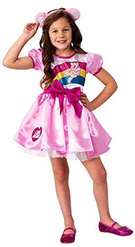 Disfraz de niña Care Bears Cheer Bear Rubies talla Small
