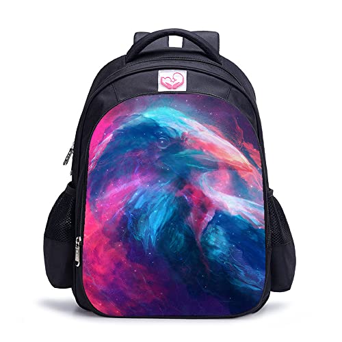 Sac à dos de sport Voyage scolaire galaxie imprimé 3D