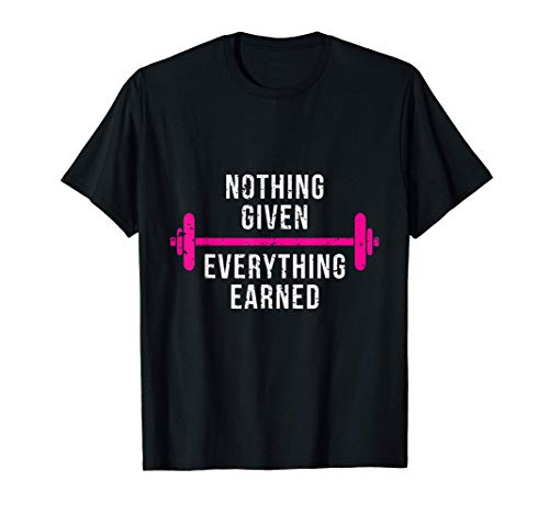 Motivational Gym Apparel Camiseta