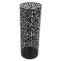 Paraplubak Paraplustandaards for entree Grote metalen parapluhouder Organisatorrek met waterbak, Vrijstaand rechthoekig paraplu-holle rek for thuiskantoor Parapluhouder (Color : White, Size : S