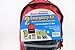Ready America 70280 72 Hour Emergency Kit, 2-Person, 3-Day Backpack, Includes First Aid Kit, Survival Blanket, Portable Preparedness Go-Bag for Camping, Car, Earthquake, Travel, Hiking, and Hunting, Red