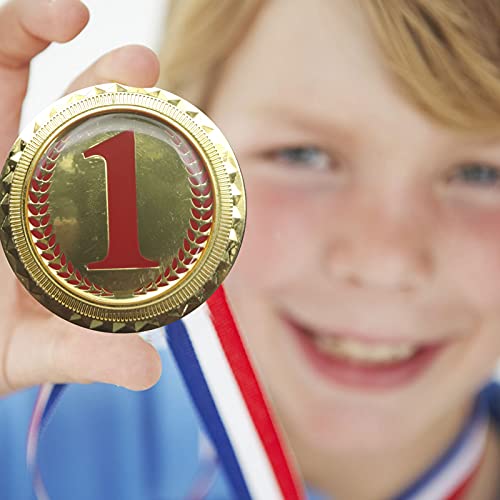 Médaille d'étoiles dorée - Médaille pour prix - Prix pour enfants - Trophée - Médaille pour apprentissage - 48 x 8 cm - Image 7