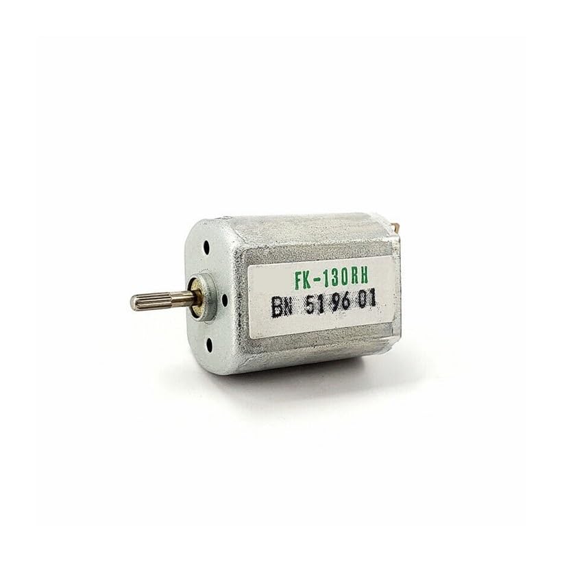 POWTAXBJGD FK-130RH-09490 DC 12V 7000RPM 130 Electronic Starter 2mm Knurled Splined Shaft