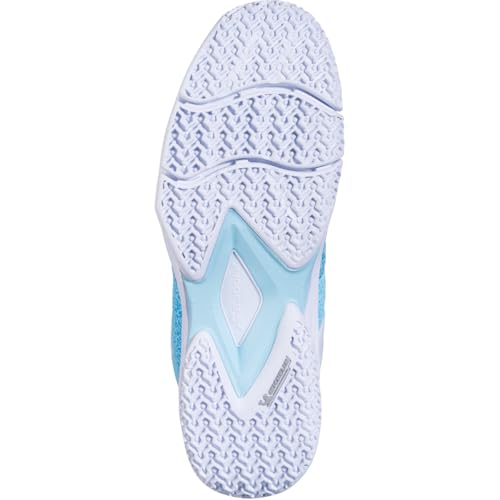 Babolat Sensa Women Scarpa Da Padel Donna-Blu Chiaro,Rosso Blu Chiaro - 41 - 5